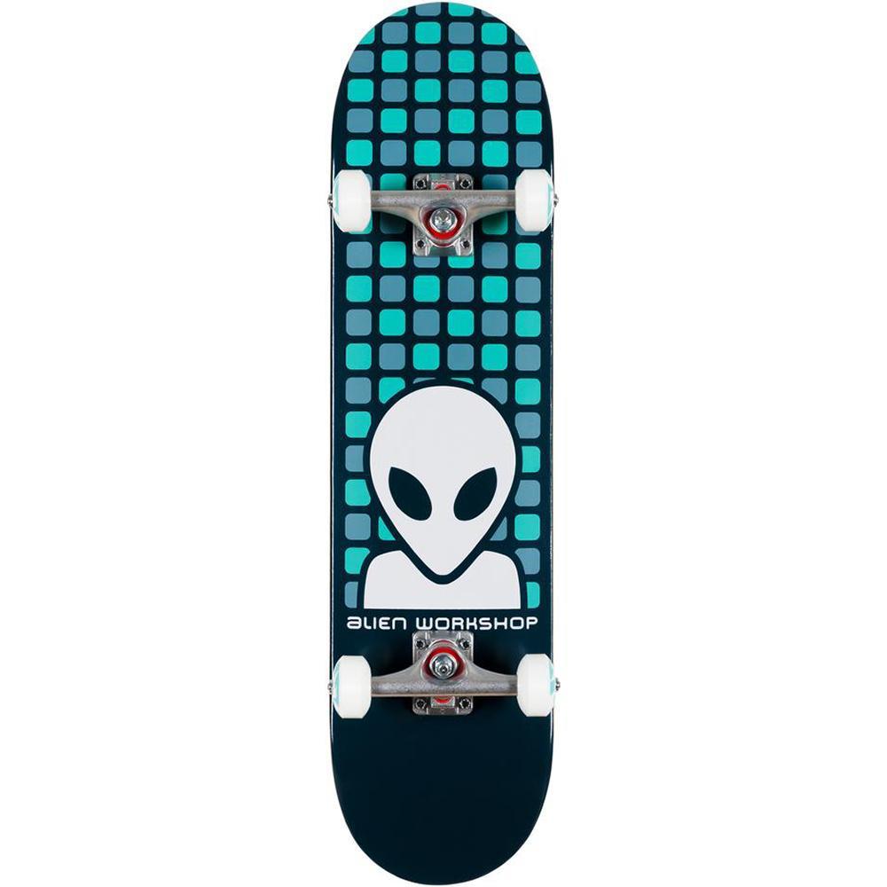 Alien Workshop Matrix Factory Complete Skateboard Teal 7.75"