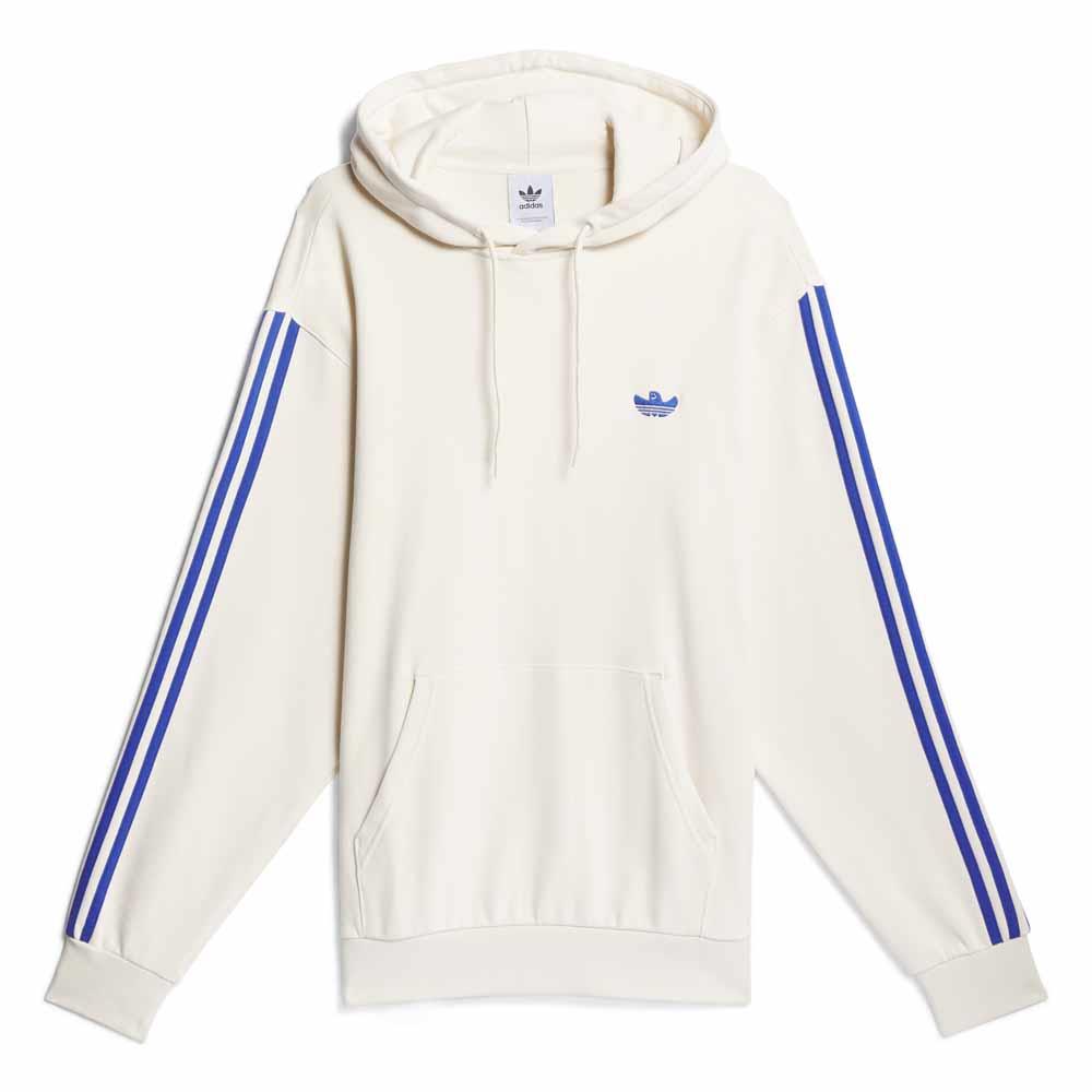 Adidas Skateboarding Shmoo Won White Royal Blue Feather Hooded Sweatshirt