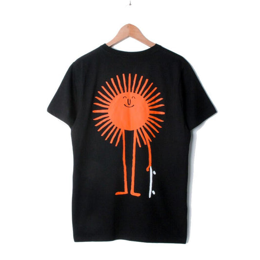 Skatepal Sun Short Sleeve T-Shirt Black
