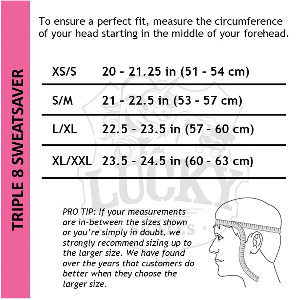 Triple 8 Skateboard Helmet Sweatsaver Certified - Elliot Sloan ~ L/XL