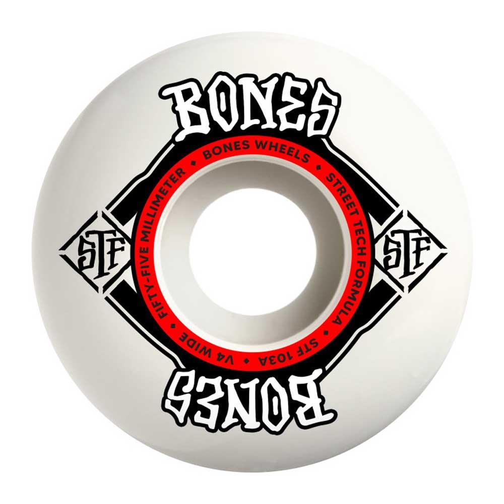 BONES Wheels STF V4 Wide Skateboard Wheels 55mm 103A