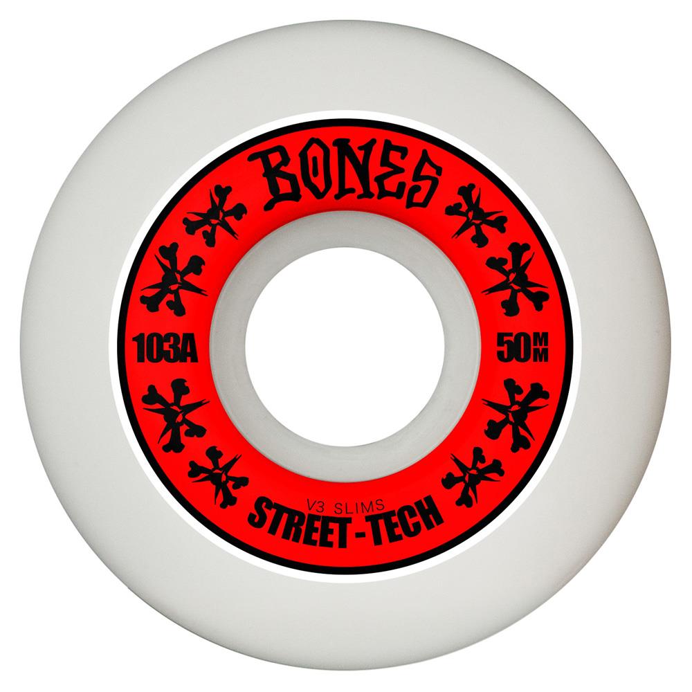 Bones Skateboard Wheels STF 50mm 103A V3 Slim SP26