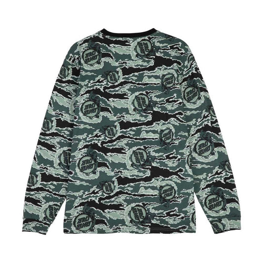 Santa Cruz Evan Long Sleeved T-Shirt Fuse Camo