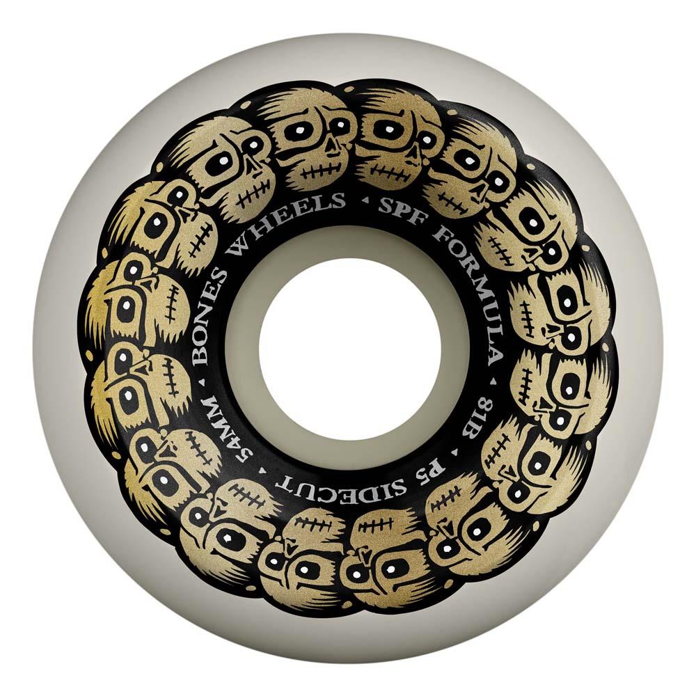BONES Circle Skulls P5 Sidecut Skatepark Formula Skateboard Wheels 54mm 81B