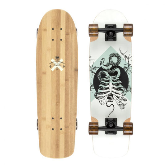 Arbor Cruiser Complete Skateboard Bamboo Pilsner Multi 28.75"