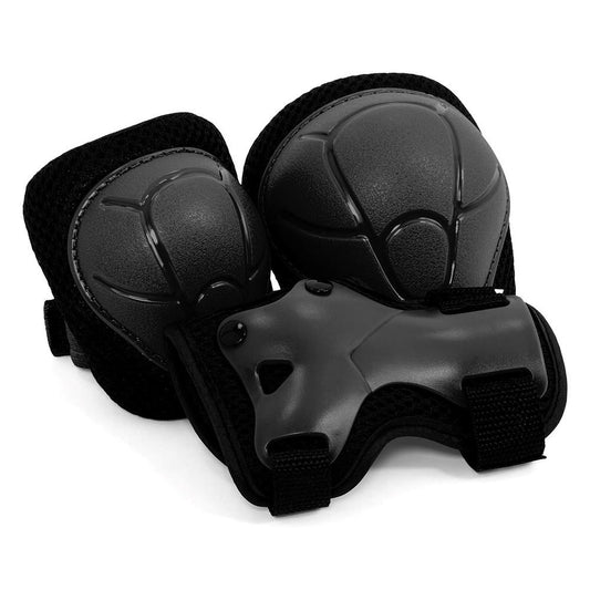 SFR Essentials Youth Triple Pad Set Elbow Knee Wrist Black