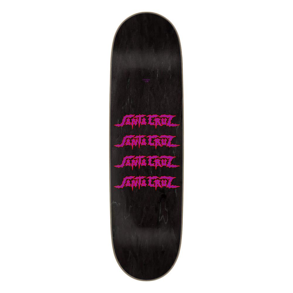 Santa Cruz Pace Deathtrap Remix Skateboard Deck Purple 8.7"