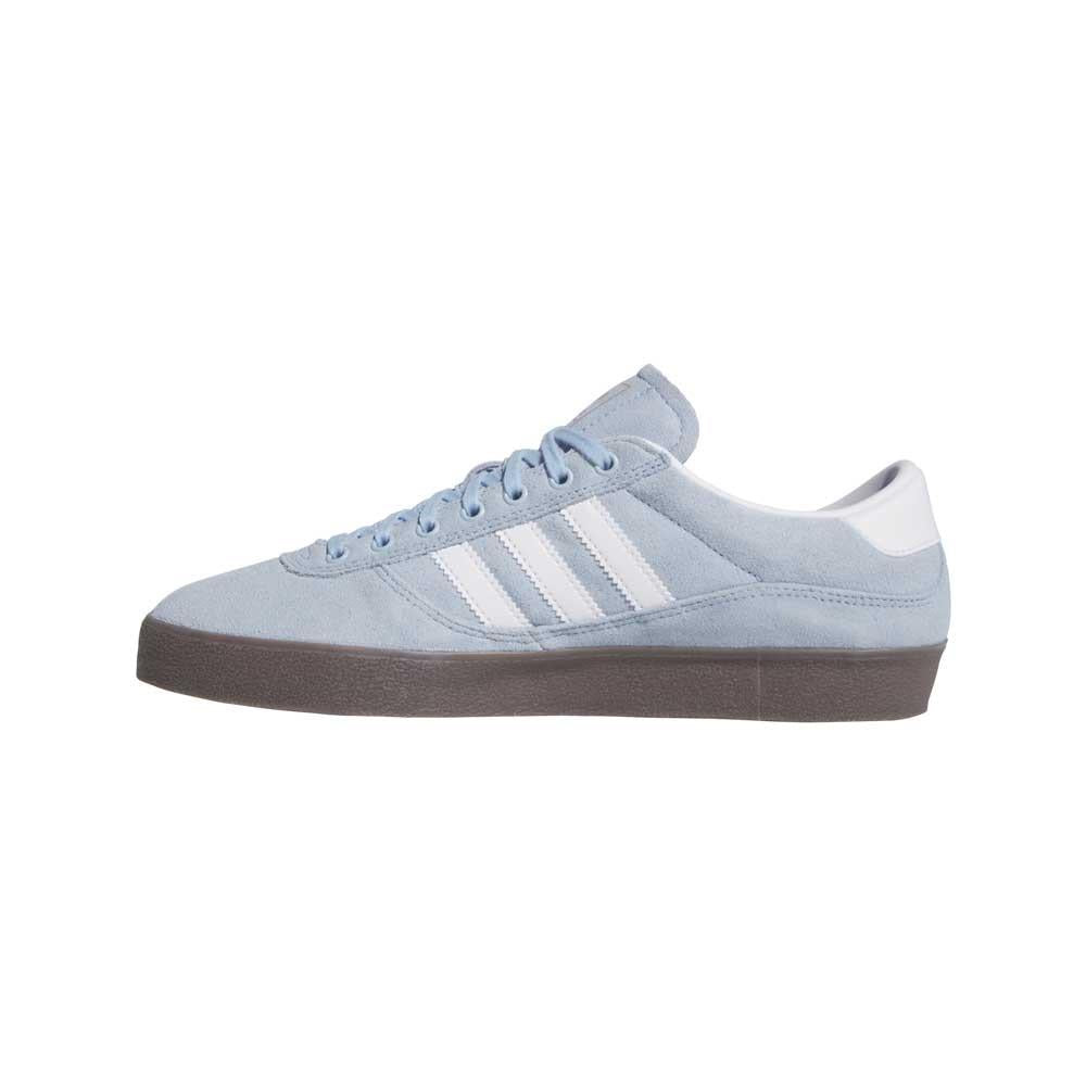 Adidas Skateboarding Puig Indoor Clear Sky Cloud White Gum Skate Shoes
