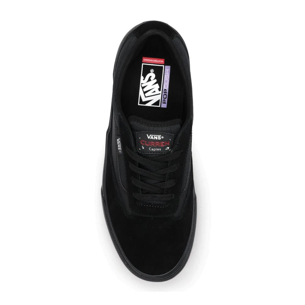Vans Skate Curren Caples Black Black Skate Shoes