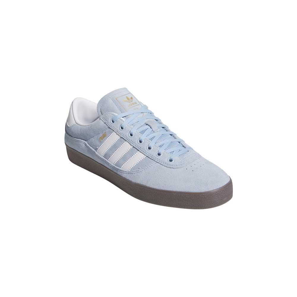 Adidas Skateboarding Puig Indoor Clear Sky Cloud White Gum Skate Shoes