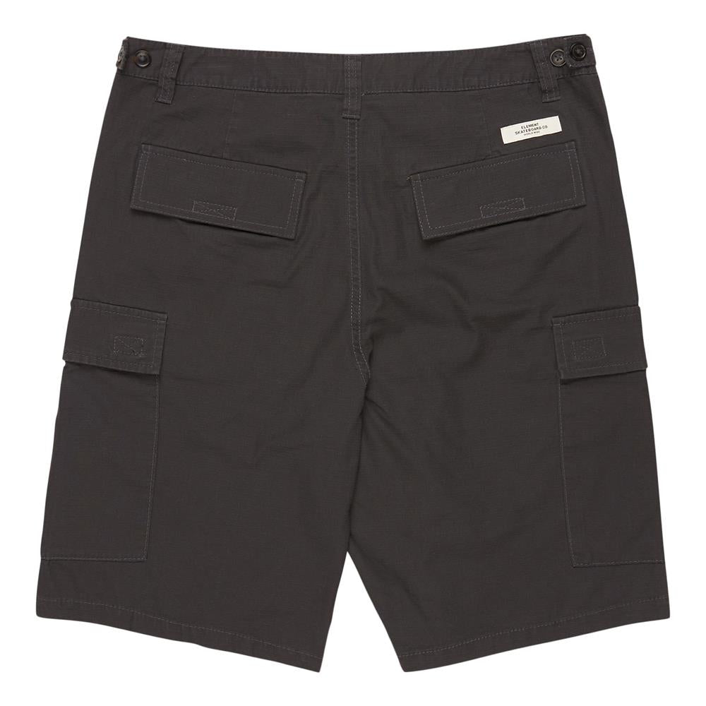 Element Legion Cargo Walk Shorts Off Black