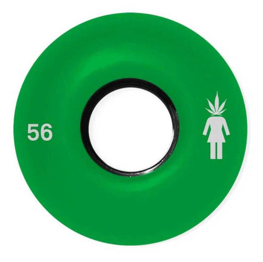 Girl Skateboards Trees Cruiser Wheels Green 56mm 85A 56mm