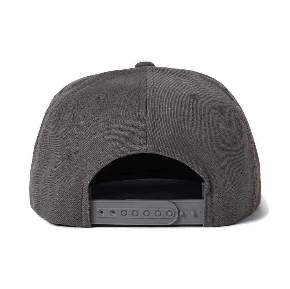 Brixton OATH III Snapback Cap Charcoal One Size