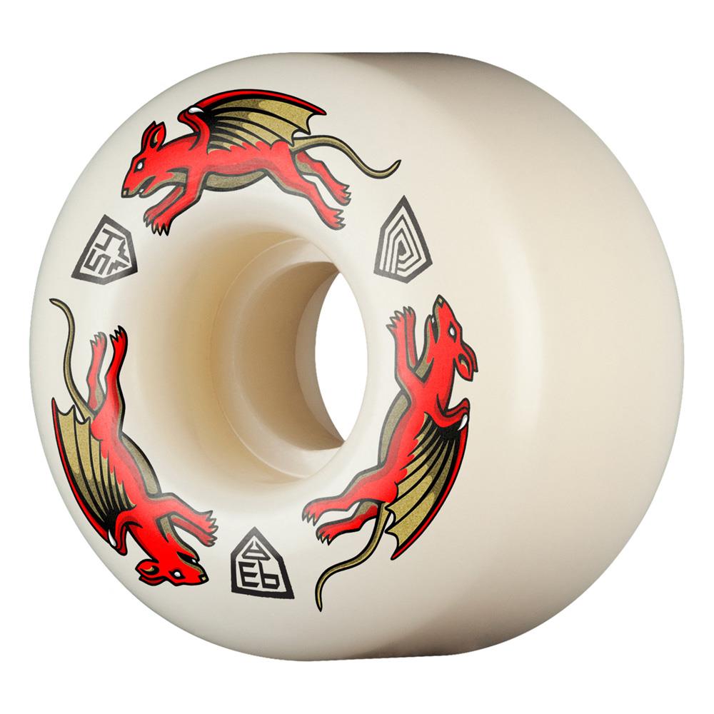 Powell Peralta Dragon Formula Nano Rats 54mm x 34mm 93A AV4 Red