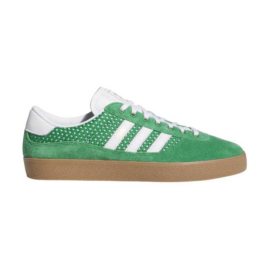 Adidas Skateboarding Puig Indoor Green Feather White Gum Skate Shoes
