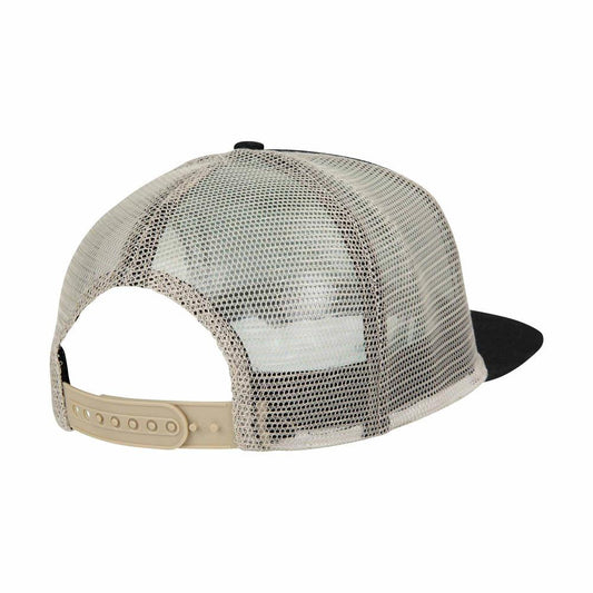 Santa Cruz Out Of Time Meshback Cap Black Stone Grey One Size