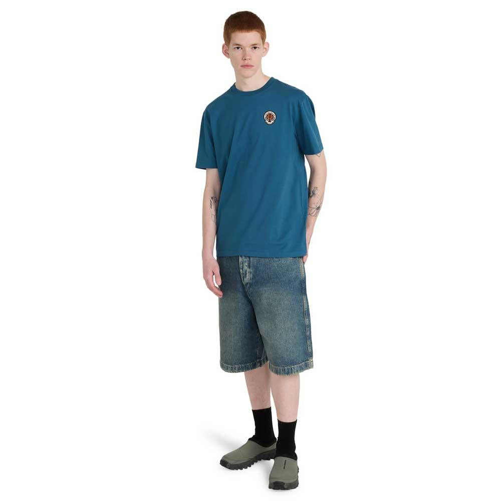 Element Timber Hermitt Short Sleeve T-Shirt Mallard Blue