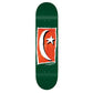 Foundation Star and Moon V2 Green Skateboard deck 8.13"