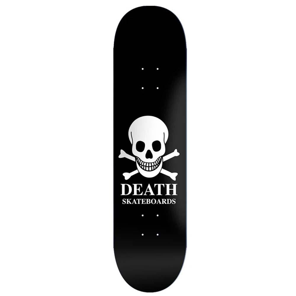 Death Black OG Skull Skateboard Deck 8.75"