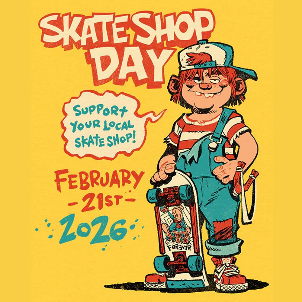 Krooked Skate Shop Day 26 Diamond Quade Beamer Skateboard Deck 10.75"