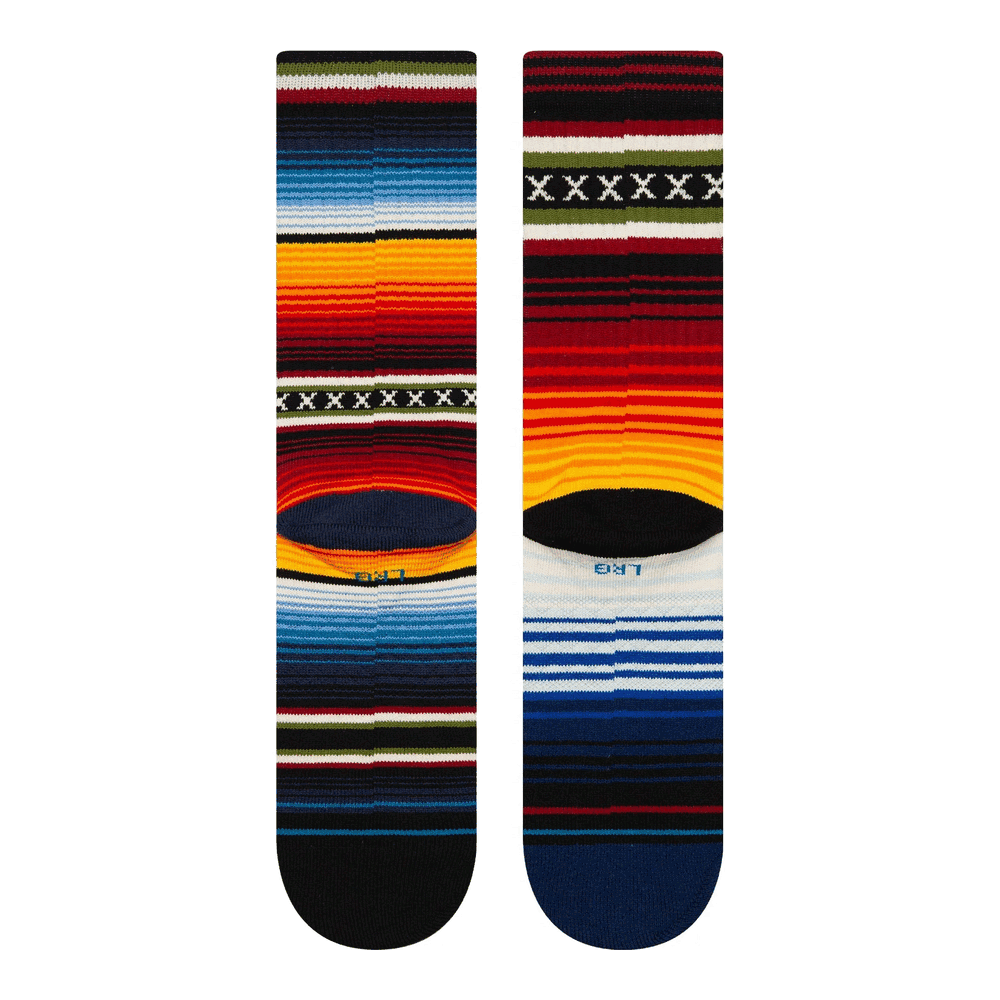 Stance Curren St Crew Socks Red Large Uk7-11