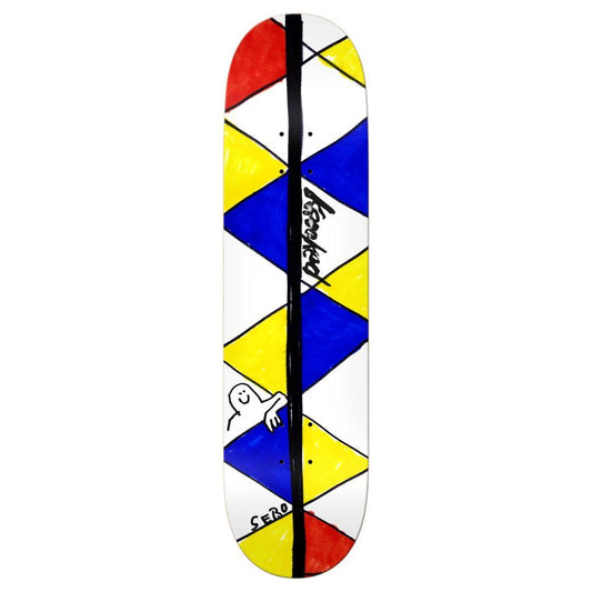 Krooked Pro Skateboard Deck Sebo Cornelius Green 8.06"