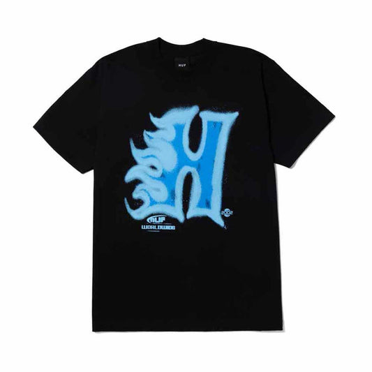HUF Heat Wave Short Sleeve T-Shirt Black