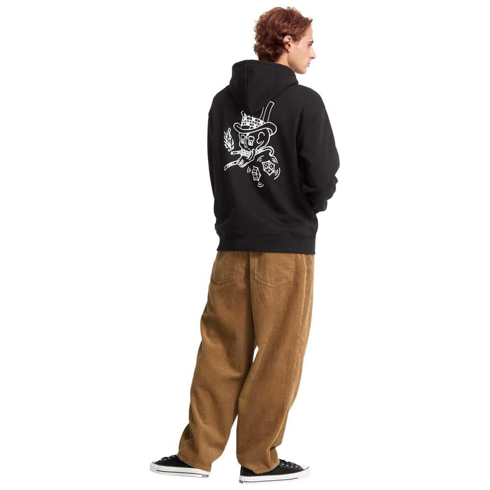 Volcom Harry Pullover Hooded Sweatshirt Black