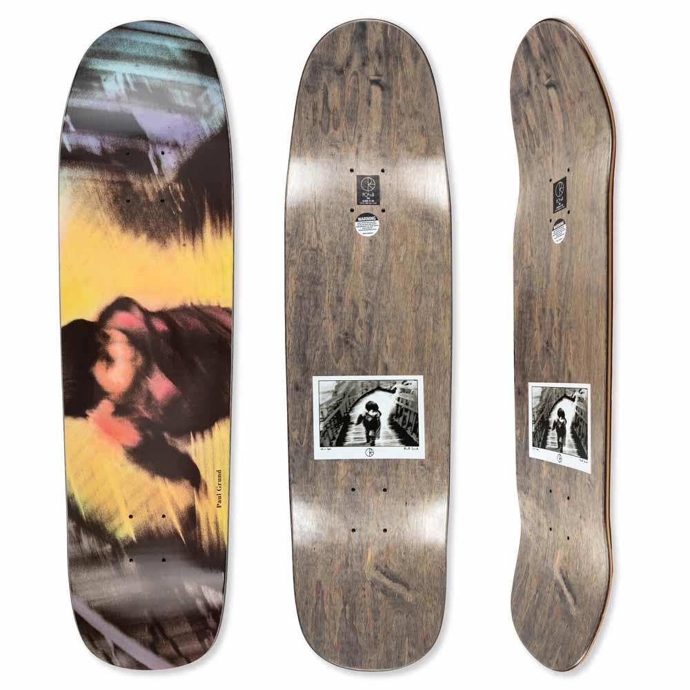 Polar Skateboards Paul Grund Kid In Japan Skateboard Deck P9 8.62"