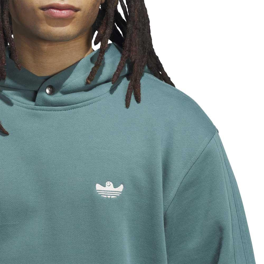 Adidas Skateboarding Shmoofoil Heavyweight Hooded Sweatshirt Preloved Teal
