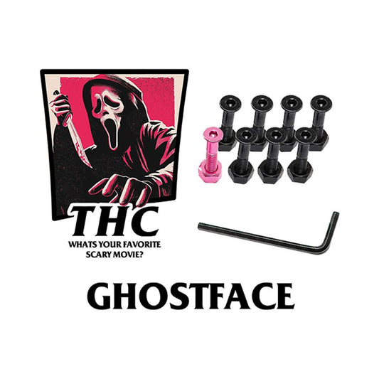 The Hardware Company THC LTD Ghostface 1"Allen Nuts And Bolts Pink