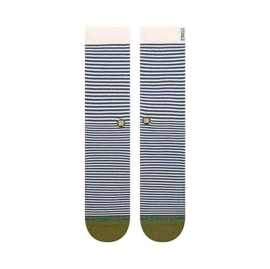 Stance Socks Mini Bar Crew Olive Large UK7 to UK11