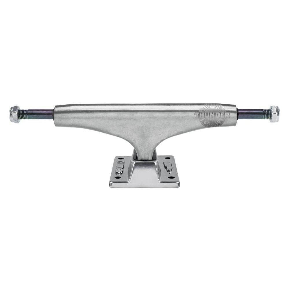 Thunder 148 TI Lights Titanium Lights 3 Skateboard Trucks Polished 148mm 8.25"