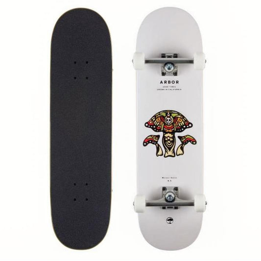 Arbor Complete Skateboard Whiskey 8.5 Forage Multi 8.5"