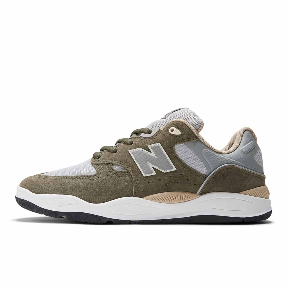 New Balance Numeric 1010 Tiago Lemos Suede Mesh Olive Grey Skate Shoe