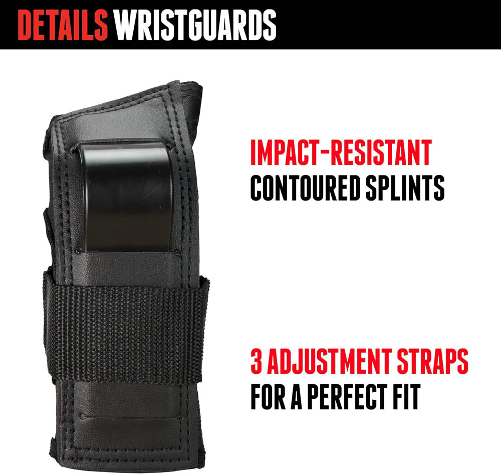 Triple 8 Saver Series Knee Pads Elbow Pads Wrist Guards 3 Pack