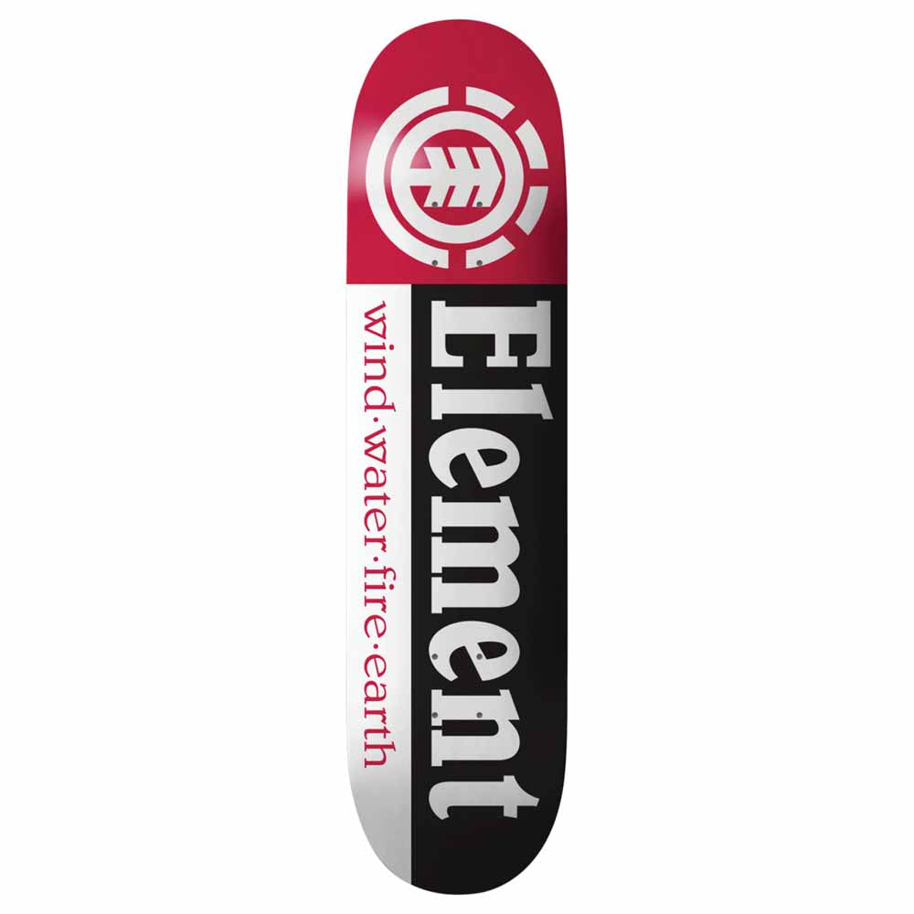 Element Team Section Skateboard Deck 8.25"