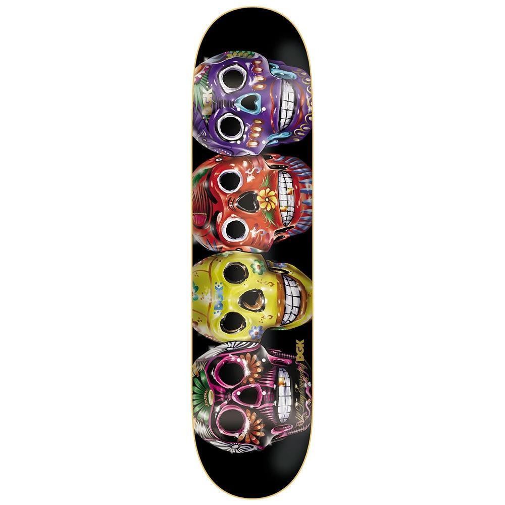 DGK Skateboards Muertos Skateboard Deck Multi 8.06"