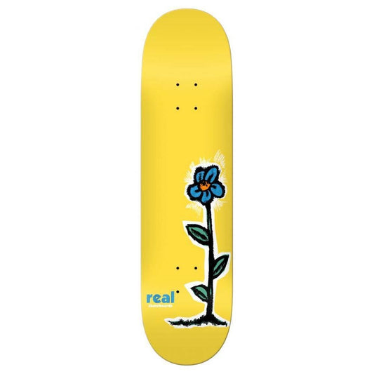 Real Regrowth Redux Yellow Skateboard Deck 8.12"