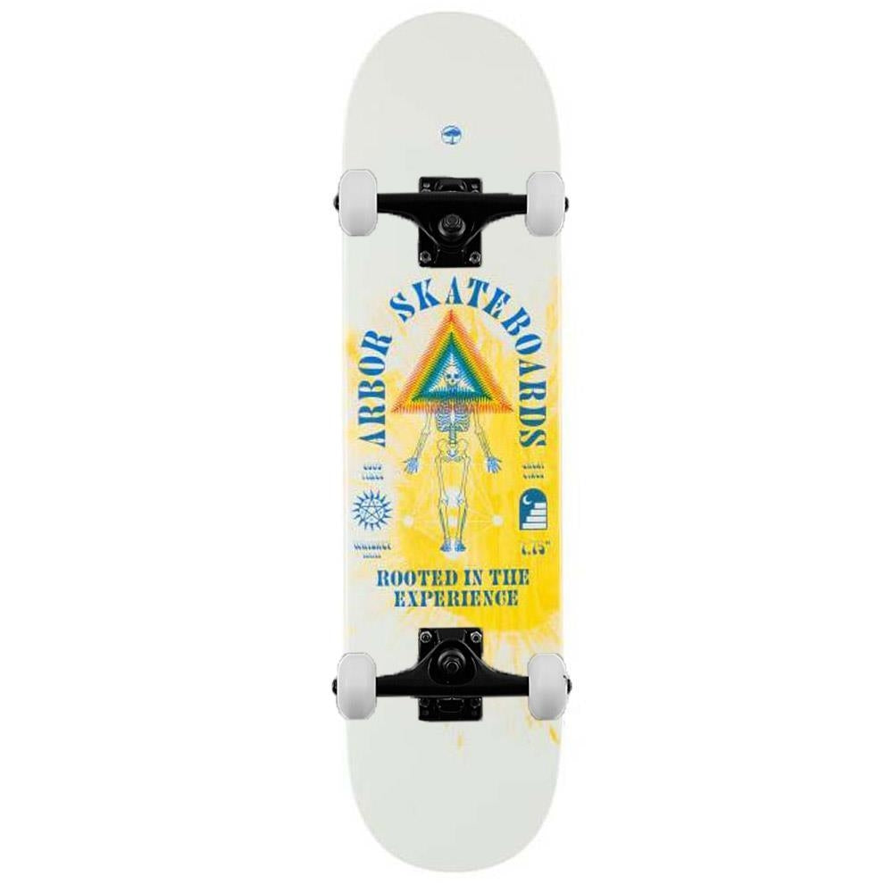 Arbor Complete Skateboard Whiskey 7.75 Experience White 7.75"