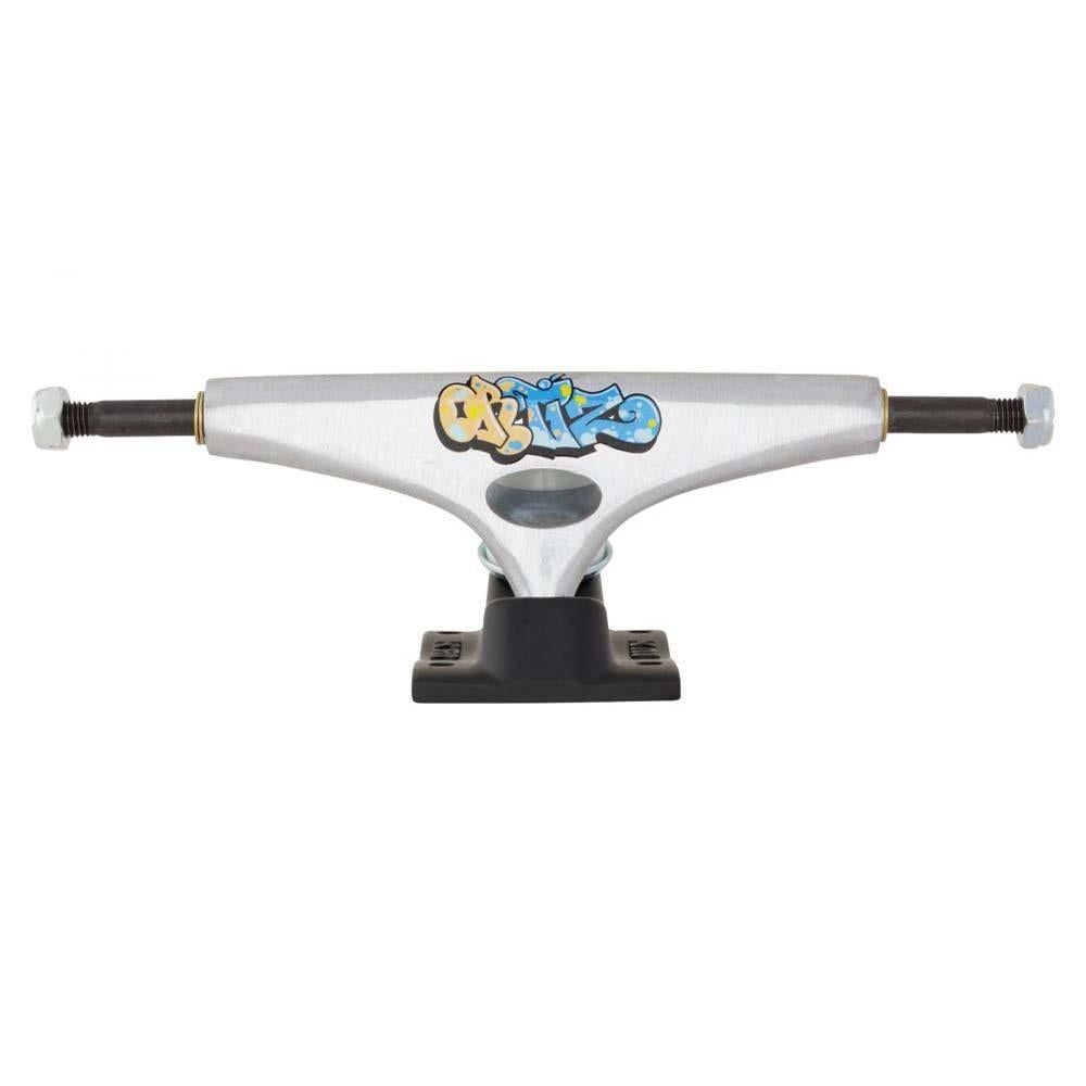 Krux Trucks K5 Chaz Ortiz DLK Standard Skateboard Trucks Silver 8"