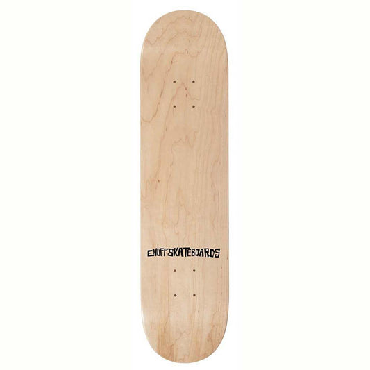Enuff Classic Skateboard Deck Natural 8.25"