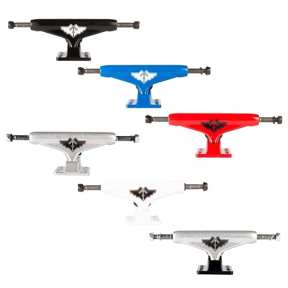 Fracture Wings V2 Skateboard Trucks Red 5.25