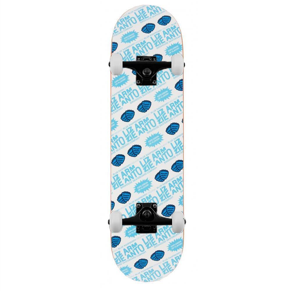 Birdhouse Pro Lizzie Blue Razz Complete Skateboard Blue 8.25"