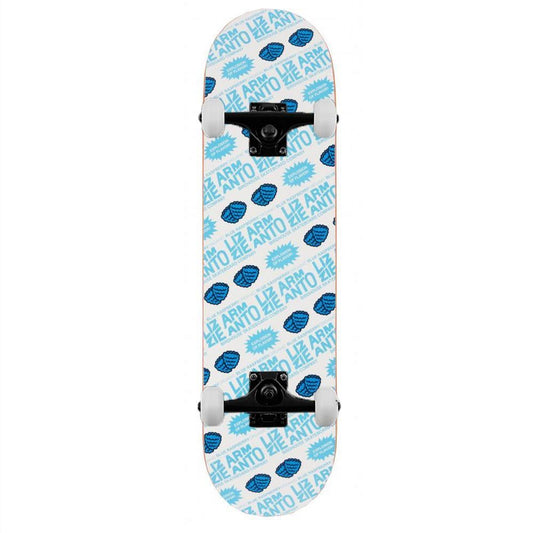 Birdhouse Pro Lizzie Blue Razz Complete Skateboard Blue 8.25"