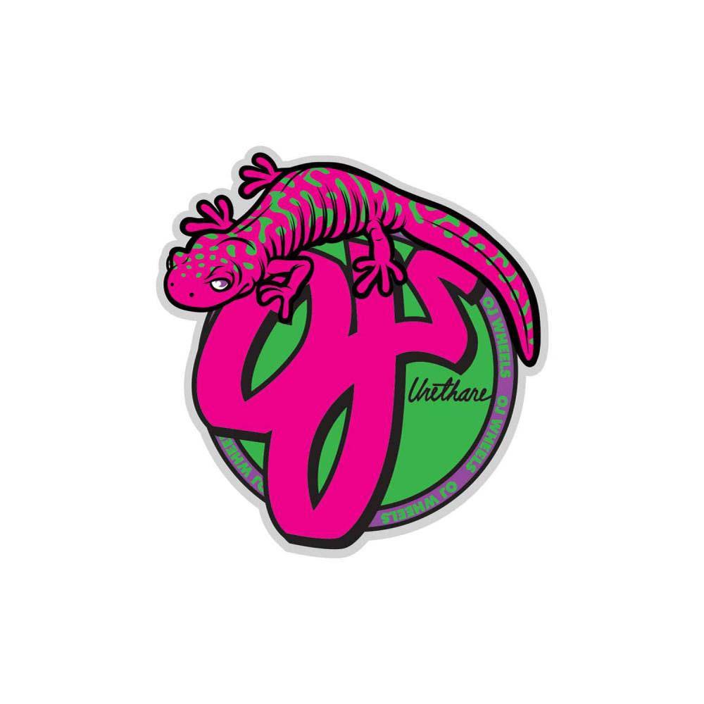 OJ Skateboard Wheels Swamp Berries 99a Pink/Green Swirl 45mm
