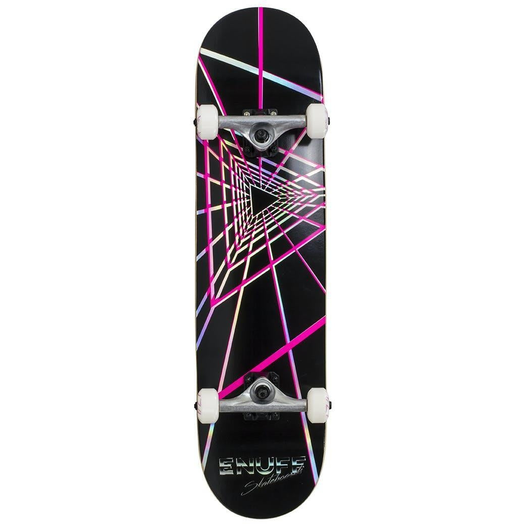 Enuff Futurism Factory Complete Skateboard Black 8" x 32"