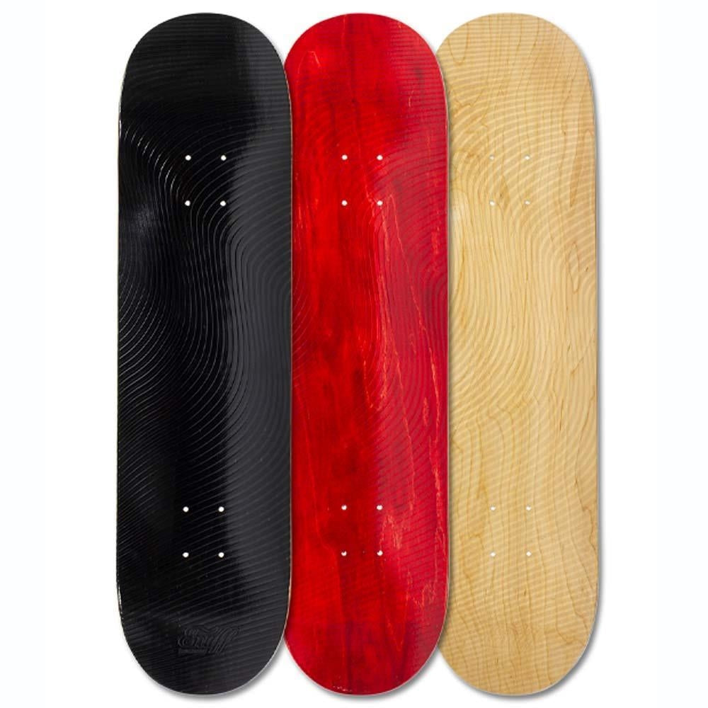 Enuff Classic Resin Skateboard Deck Black 8"