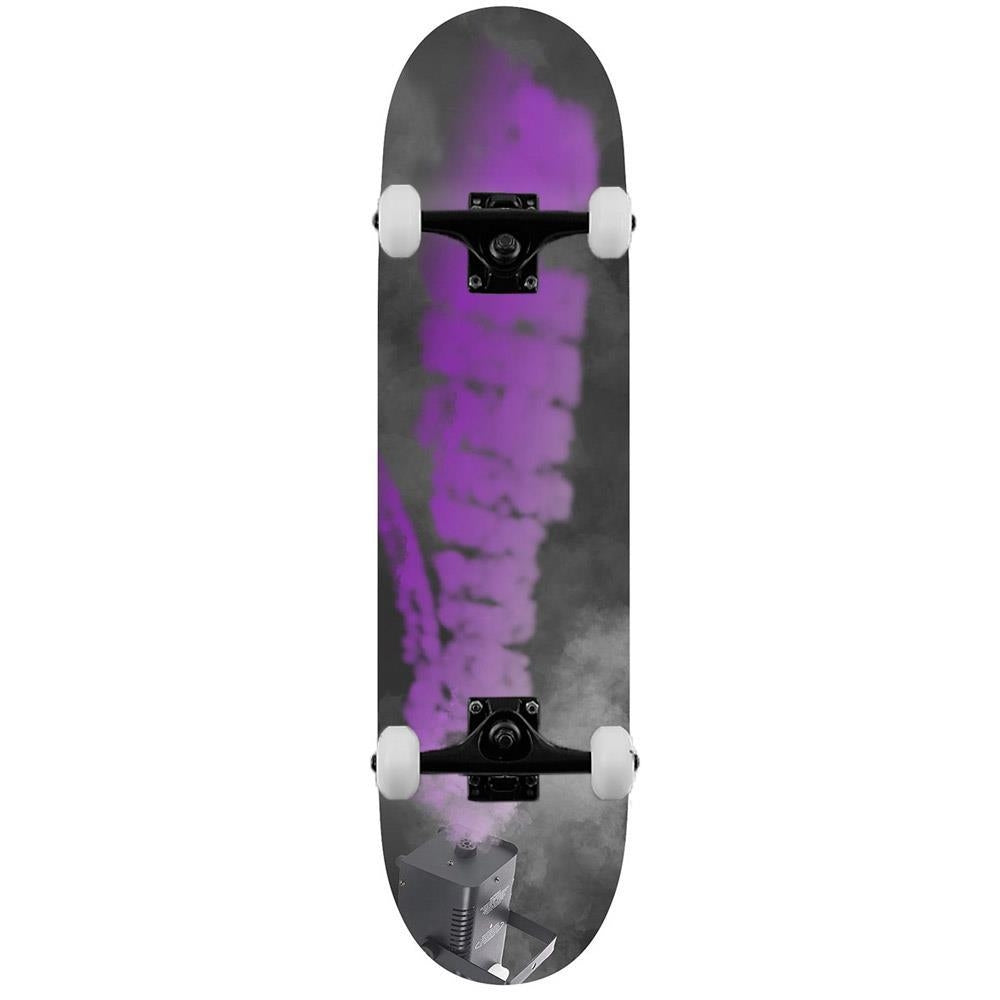 Alltimers Smoke Machine Complete Skateboard Purple 8.3"