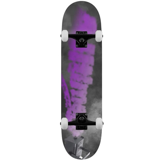 Alltimers Smoke Machine Complete Skateboard Purple 8.3"